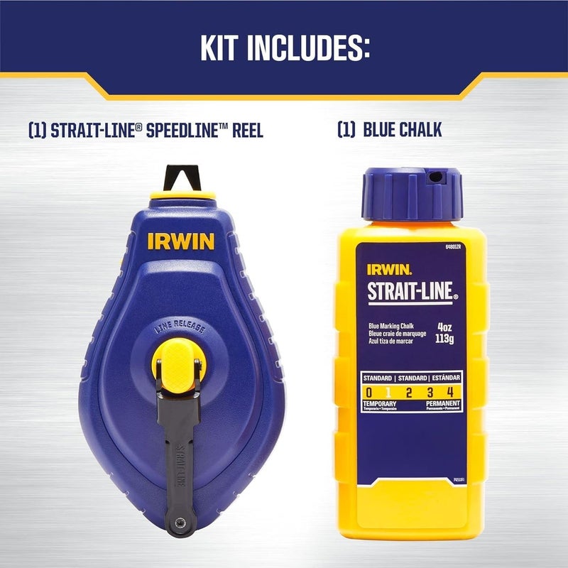 IRWIN أدوات STRAIT-LINE SPEEDLINE مع الأزرق - Image 2